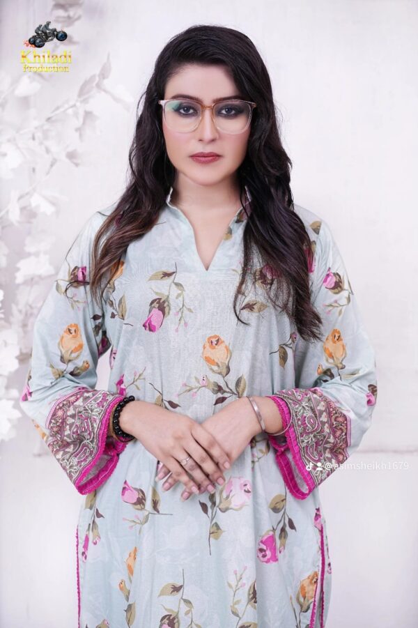 EGS-22 Ready to Wear 2 pc Kurti & Dupatta - Image 2