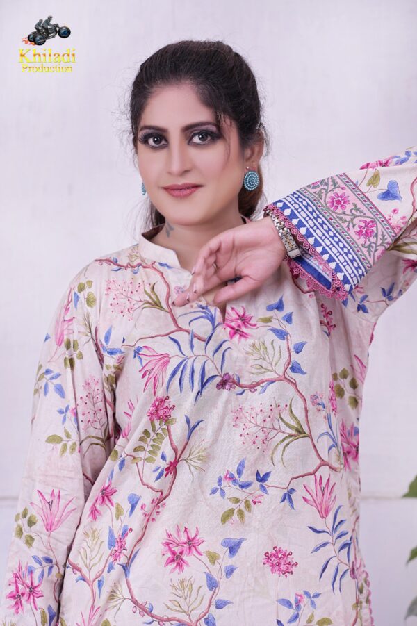 EGS-21 Ready to Wear 2 pc Kurti & Dupatta - Image 3