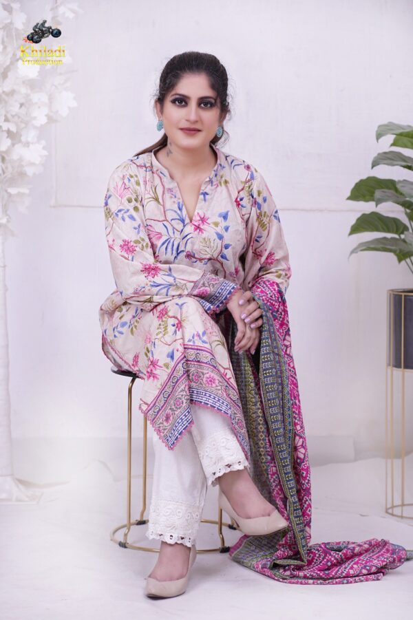 EGS-21 Ready to Wear 2 pc Kurti & Dupatta - Image 2
