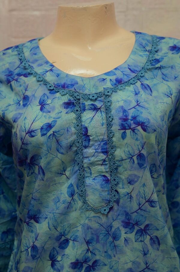 EGD-13 Same Print Digital Ready to Wear 3pc Lawn - Image 4