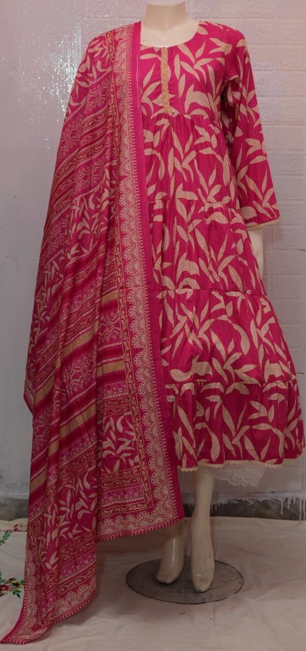 EGD-15 Digital Printed Pink Maxy Ready to Wear 2pc Lawn Dress